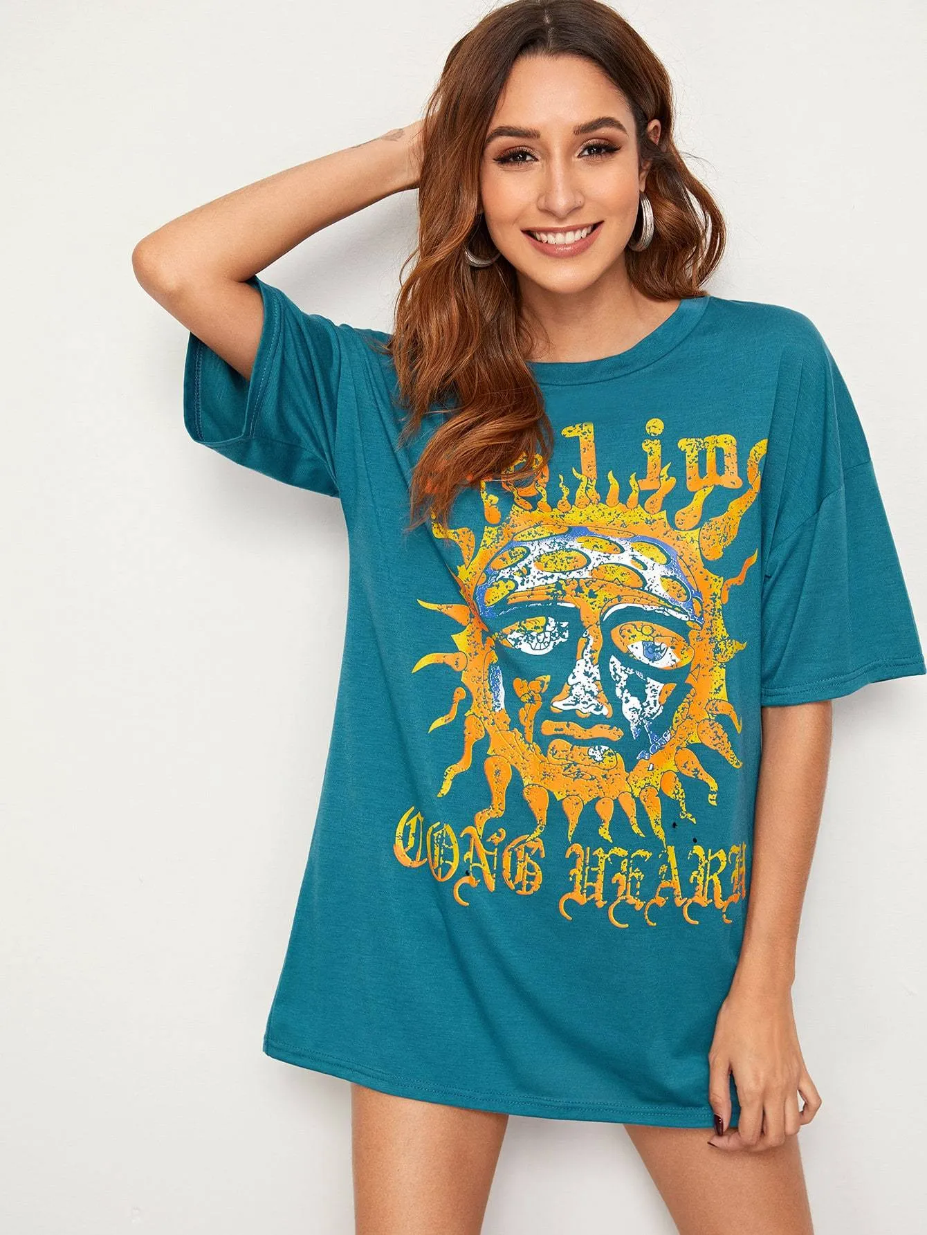 Abstract Sun Print Tee