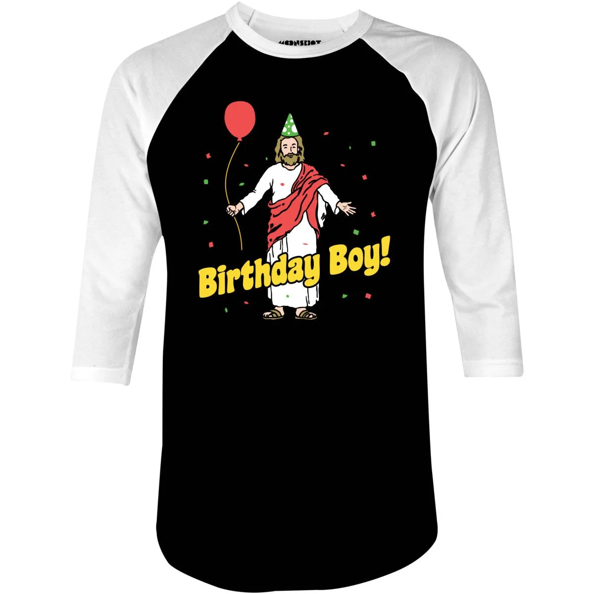 Birthday Boy - 3/4 Sleeve Raglan T-Shirt