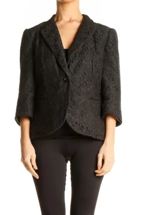 Black Lace Blazer