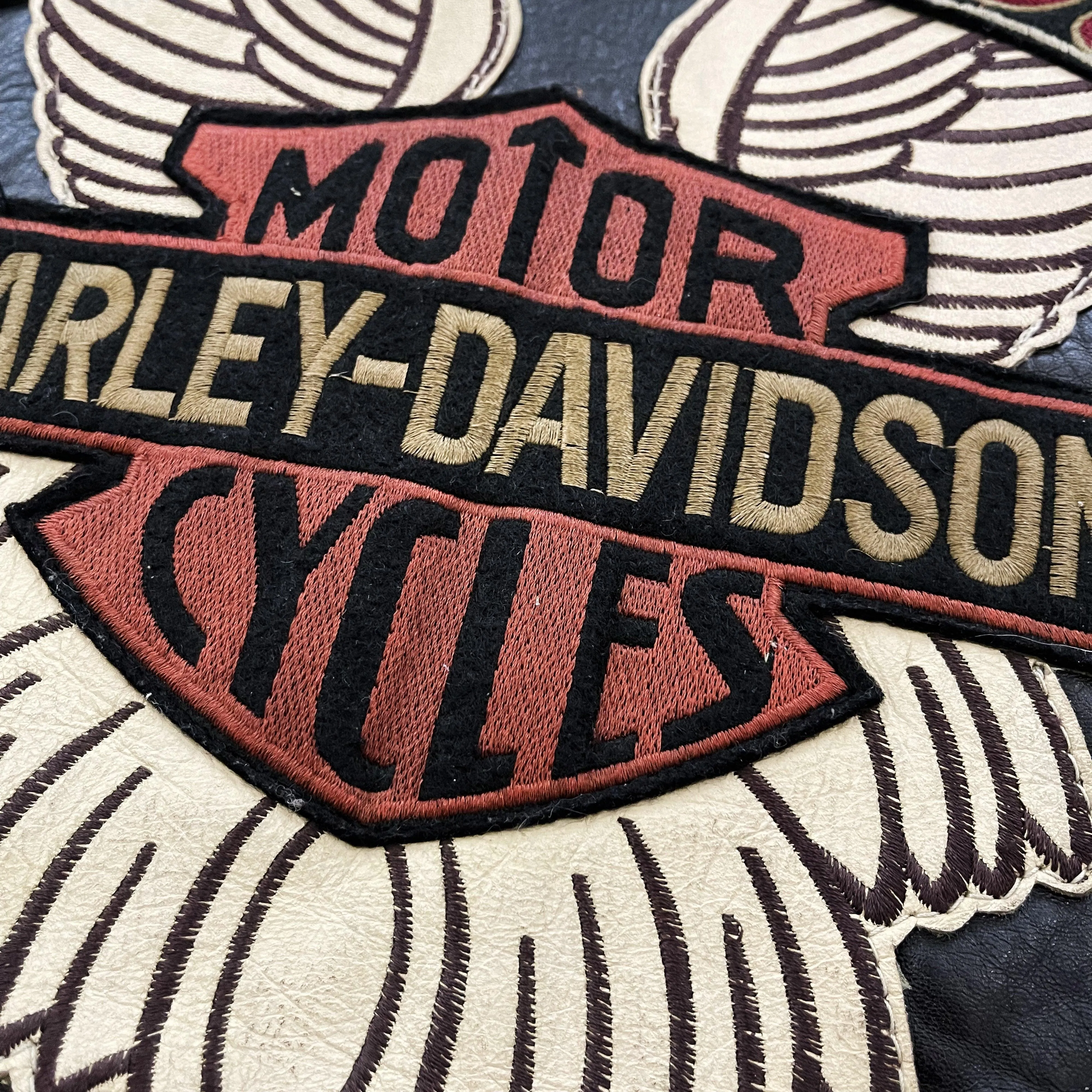 Harley Davidson Leather Biker Vest