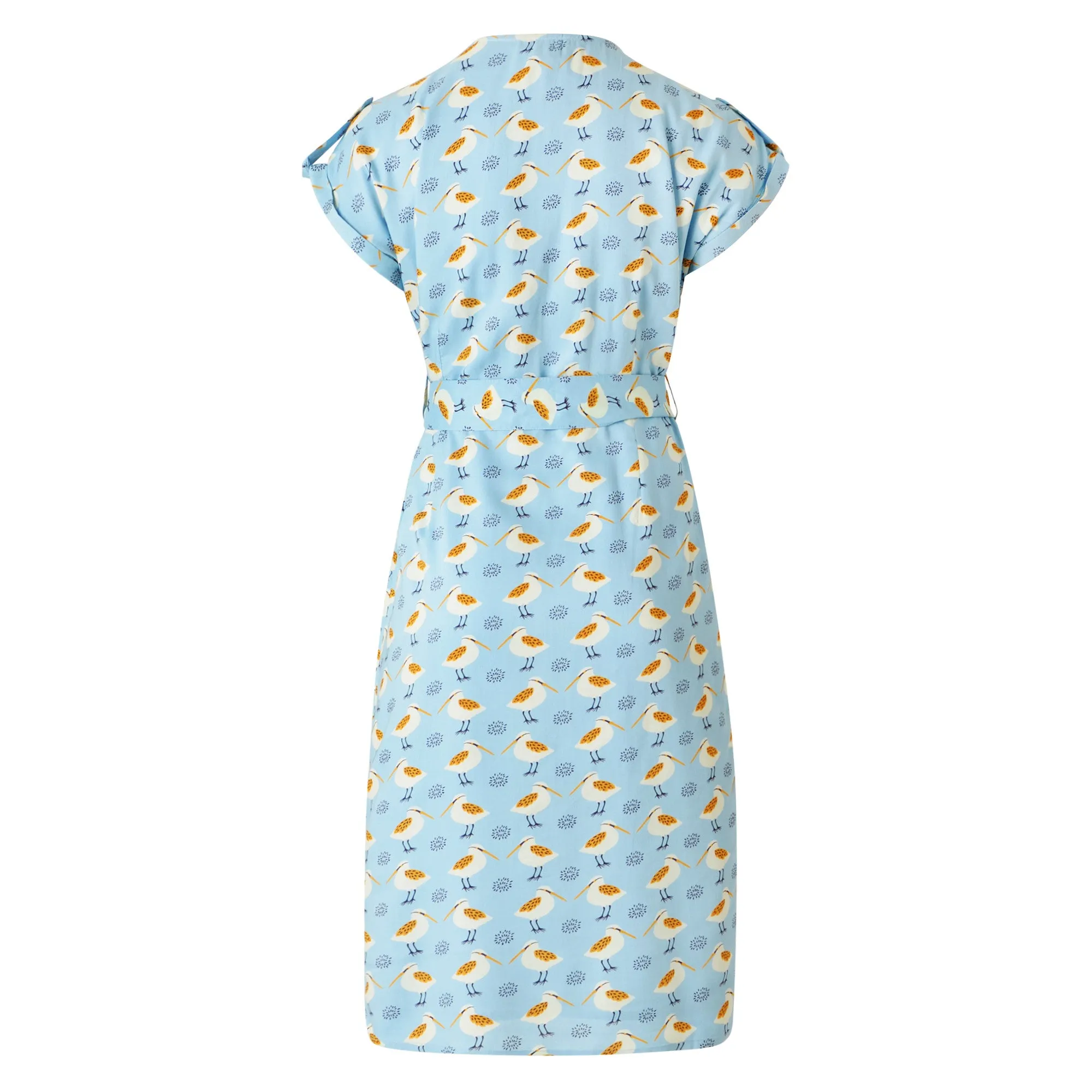 Lavinia Button Down Dress Sky