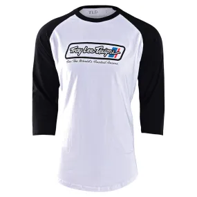 Long Sleeve Raglan Go Faster White / Black