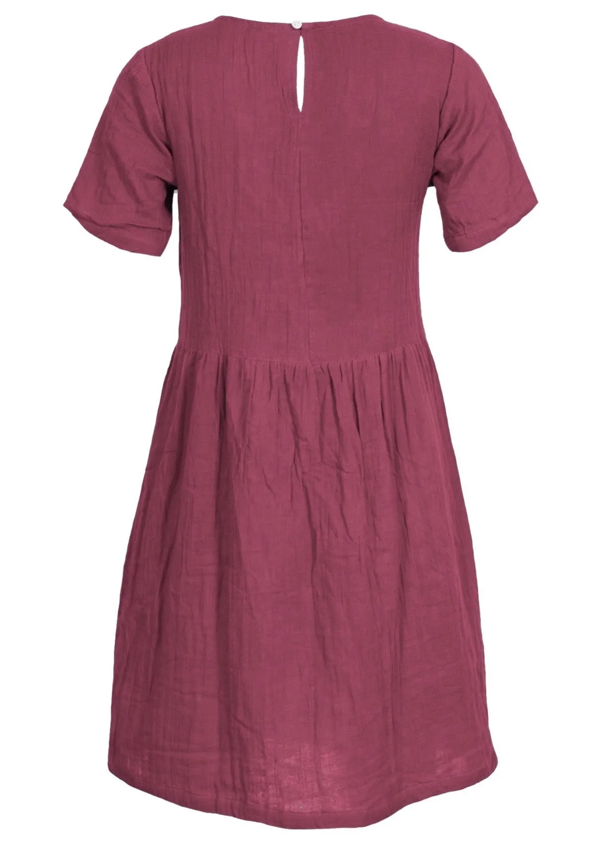 Mabel Dress Plum Jam