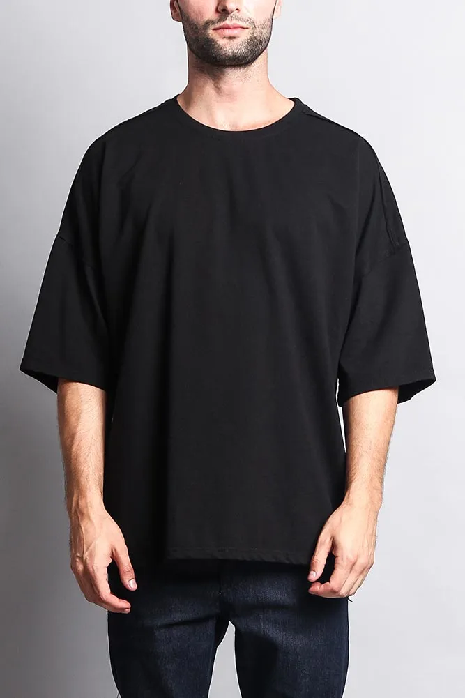 Men's Basic Overly Over Sized T-Shirt