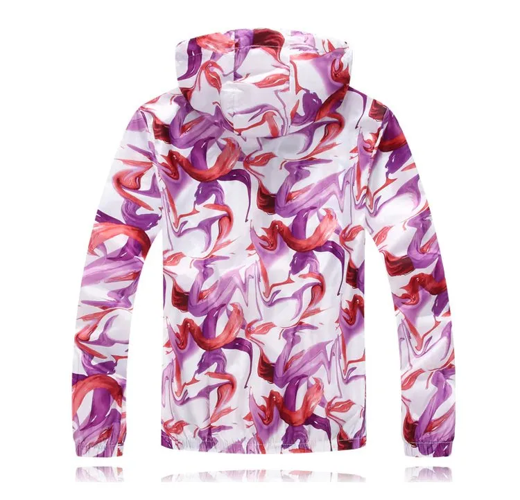 Men's Summer Quick Dry Colorful Ultralight Windbreaker