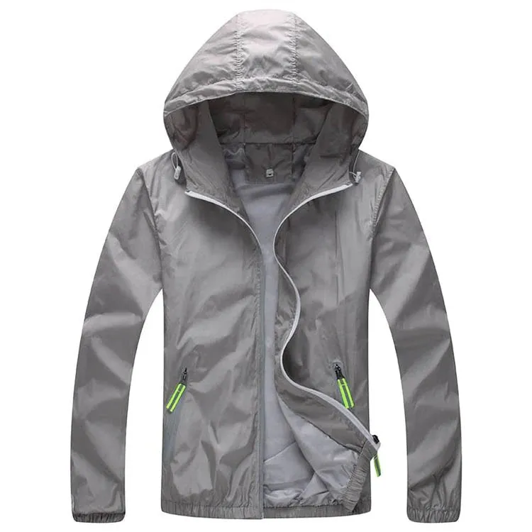 Men's Summer/Spring Quick Dry Sunscreen Waterproof Jacket | Men's Windbreaker