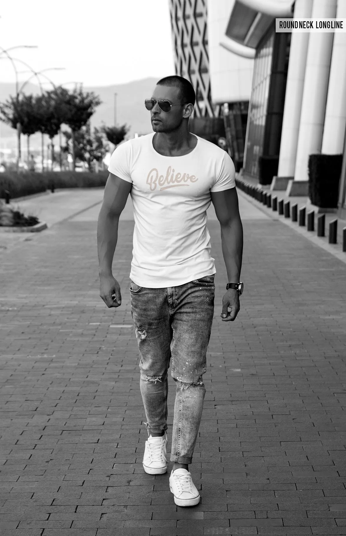 Men's T-shirt "Believe" MD949