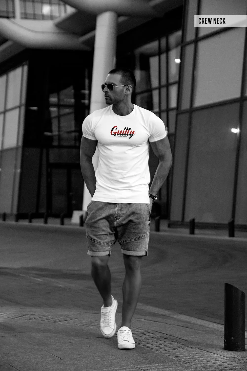 Mens T-shirt "Guilty" MD965