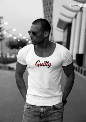 Mens T-shirt "Guilty" MD965