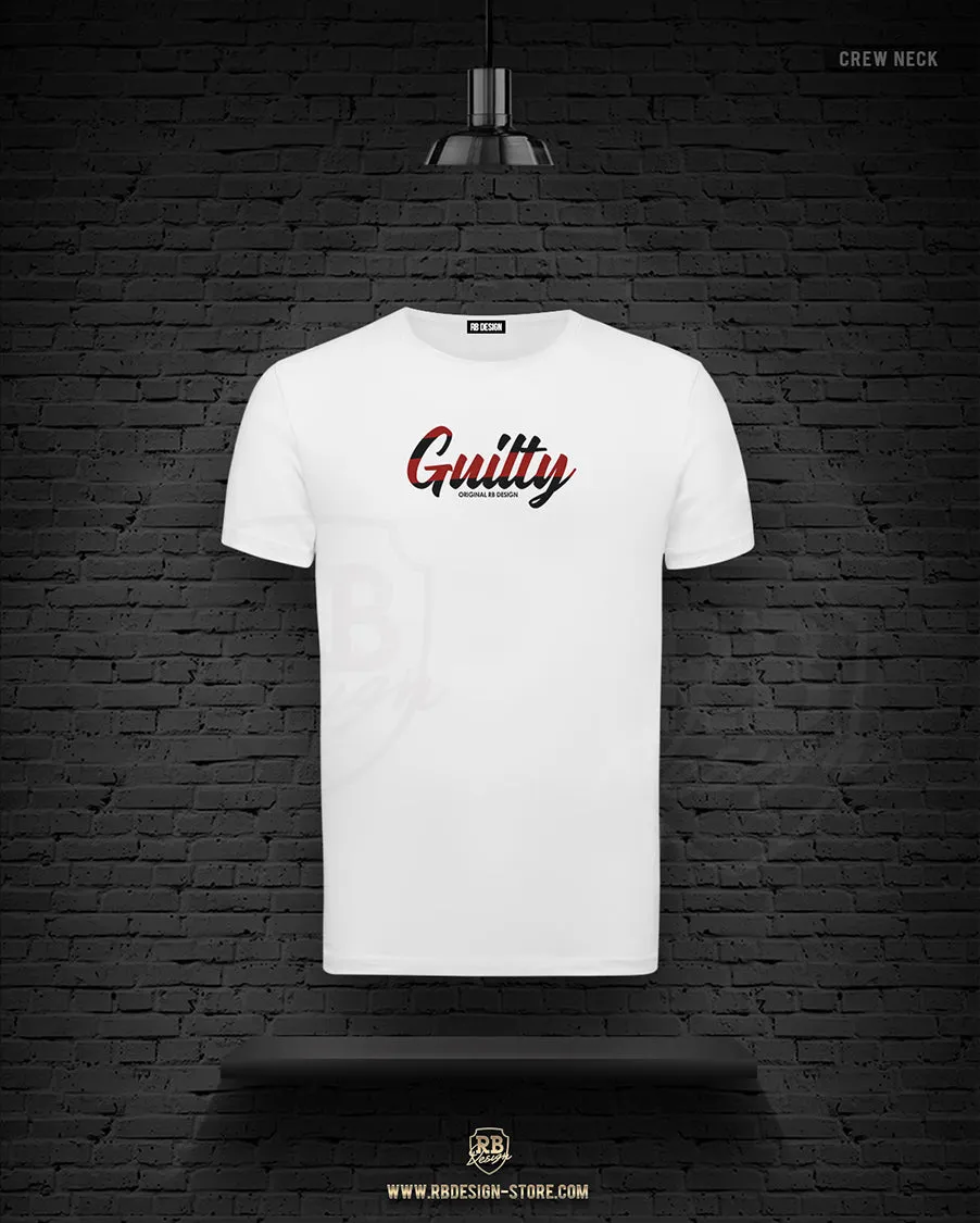 Mens T-shirt "Guilty" MD965