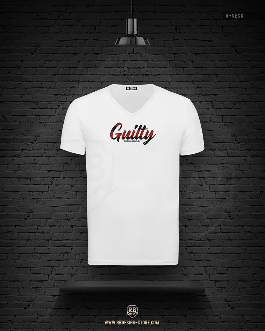 Mens T-shirt "Guilty" MD965