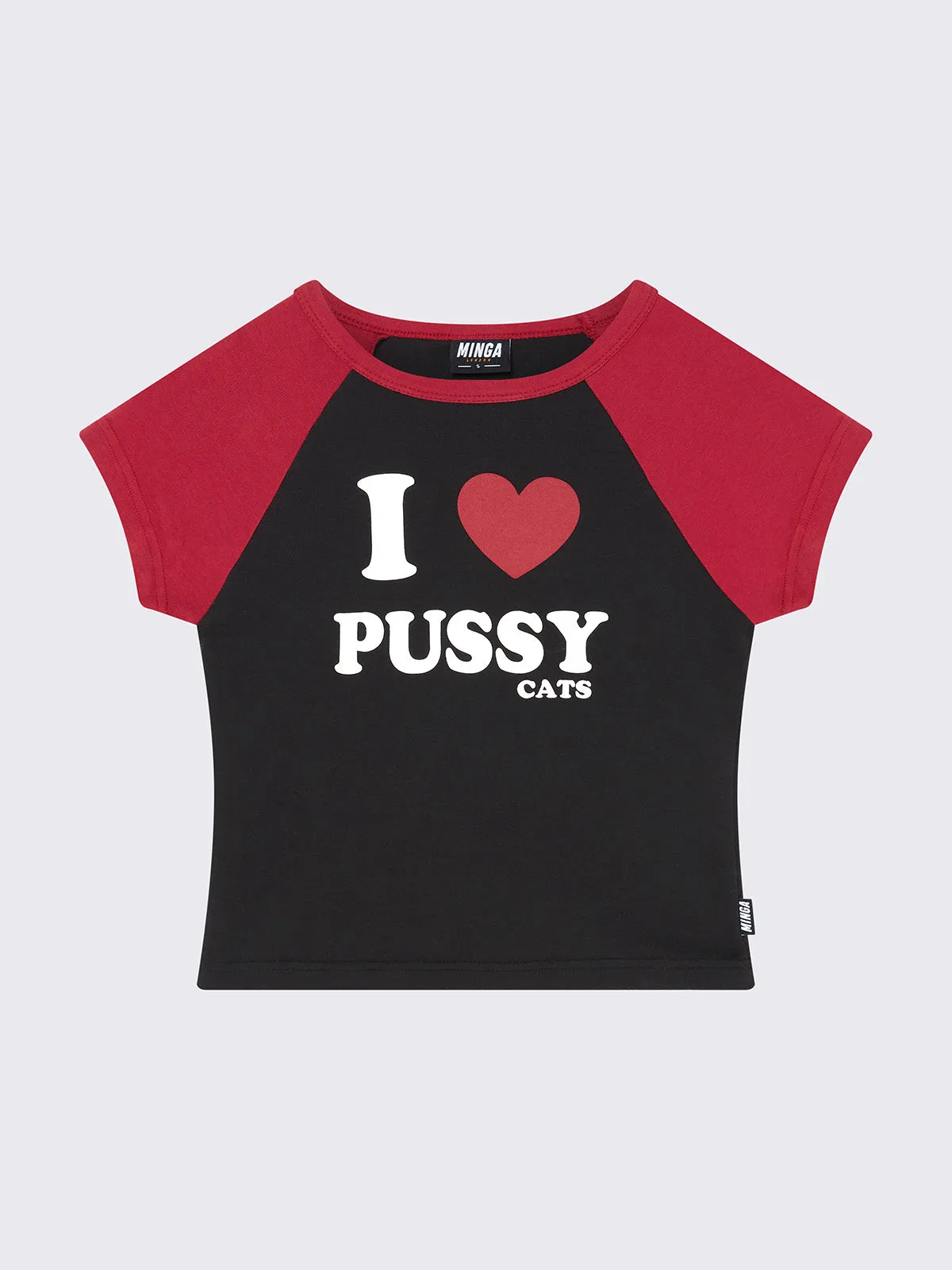 Pussycats Raglan Baby Tee