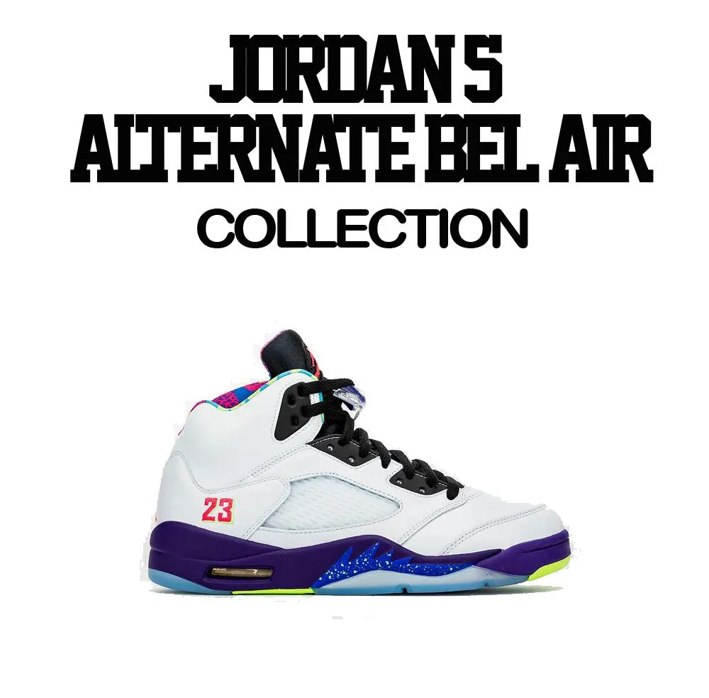 Retro 5 Alternate Bel Air ST Bel Air Box Raglan Shirt