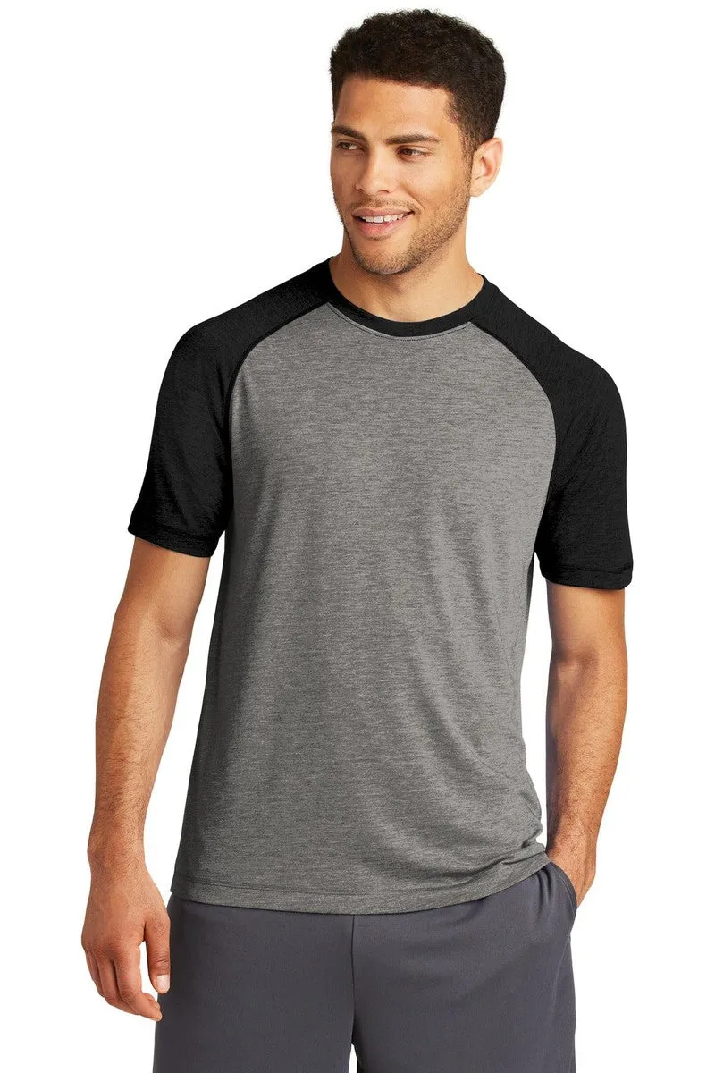 Sport-Tek ST400: PosiCharge Tri-Blend Wicking Raglan Tee