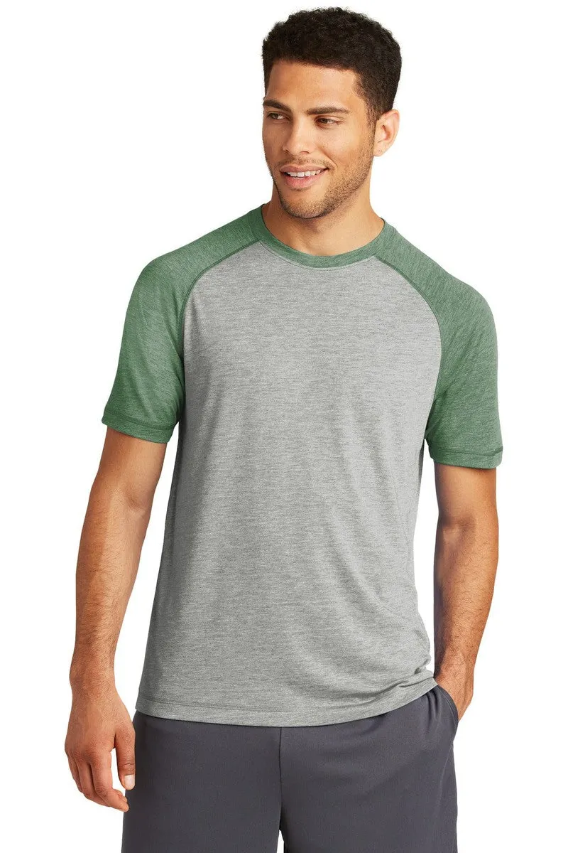 Sport-Tek ST400: PosiCharge Tri-Blend Wicking Raglan Tee