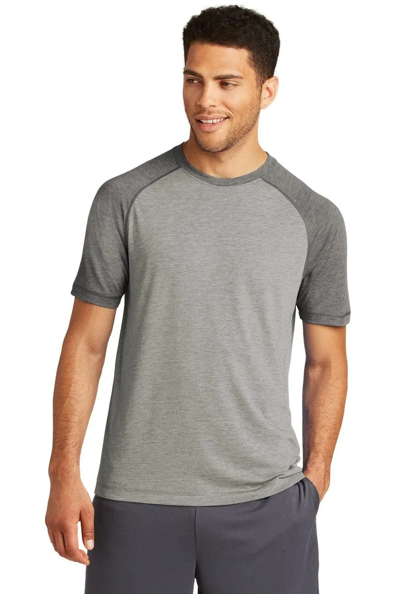 Sport-Tek ST400: PosiCharge Tri-Blend Wicking Raglan Tee