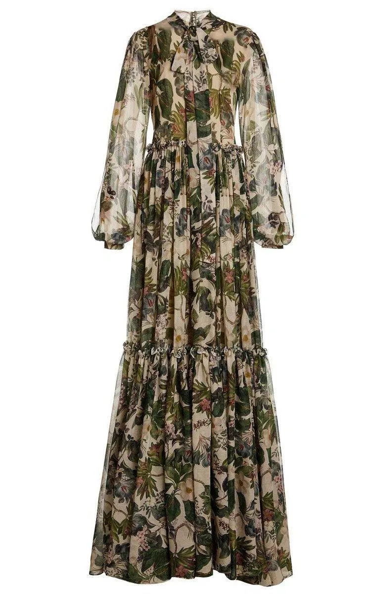 Taia Floral Vintage Dress