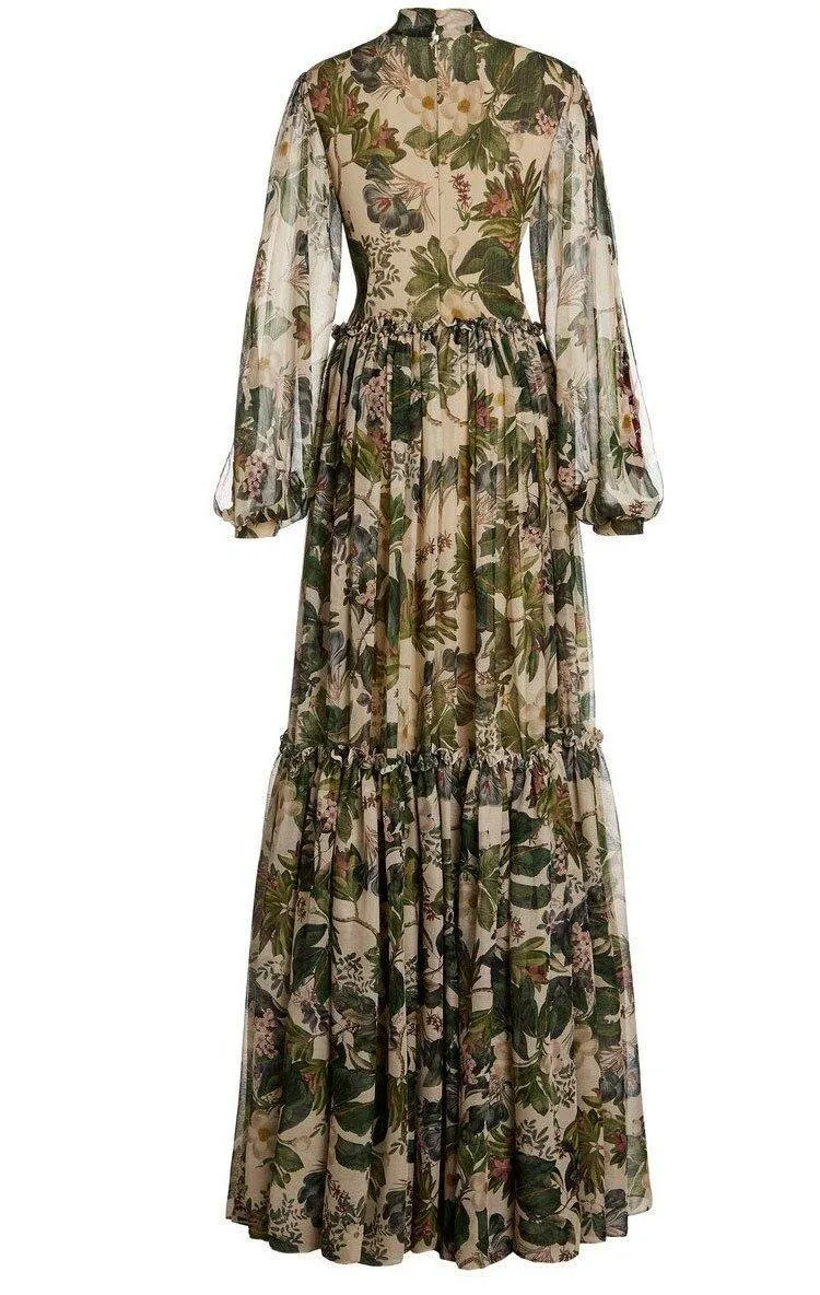 Taia Floral Vintage Dress