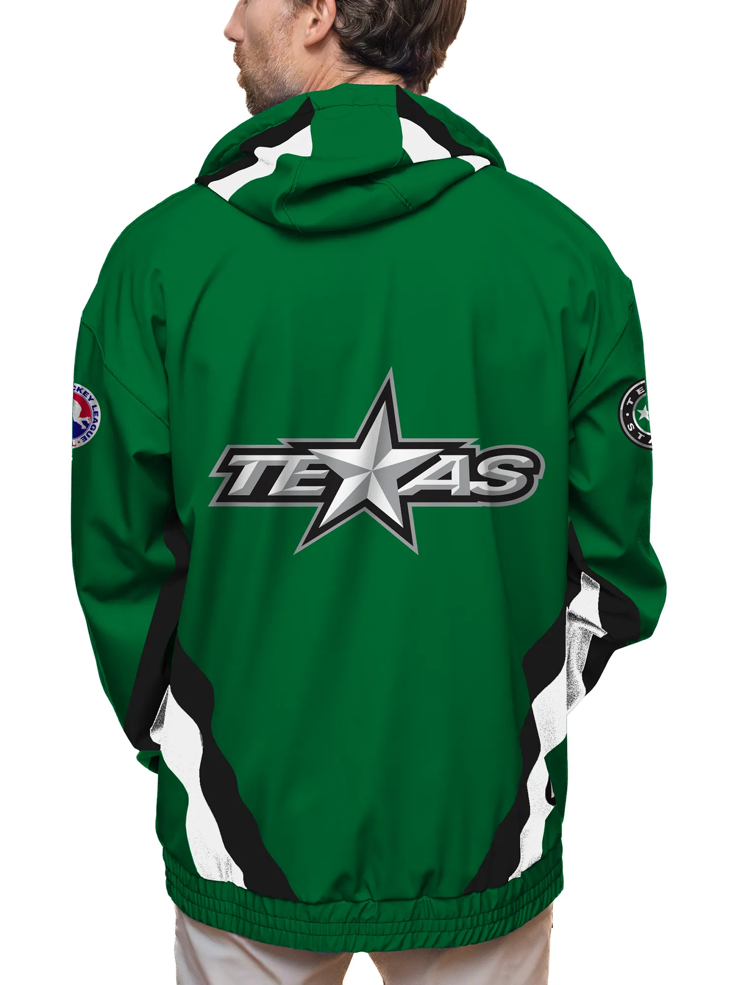 Texas Stars Hockey Windbreaker