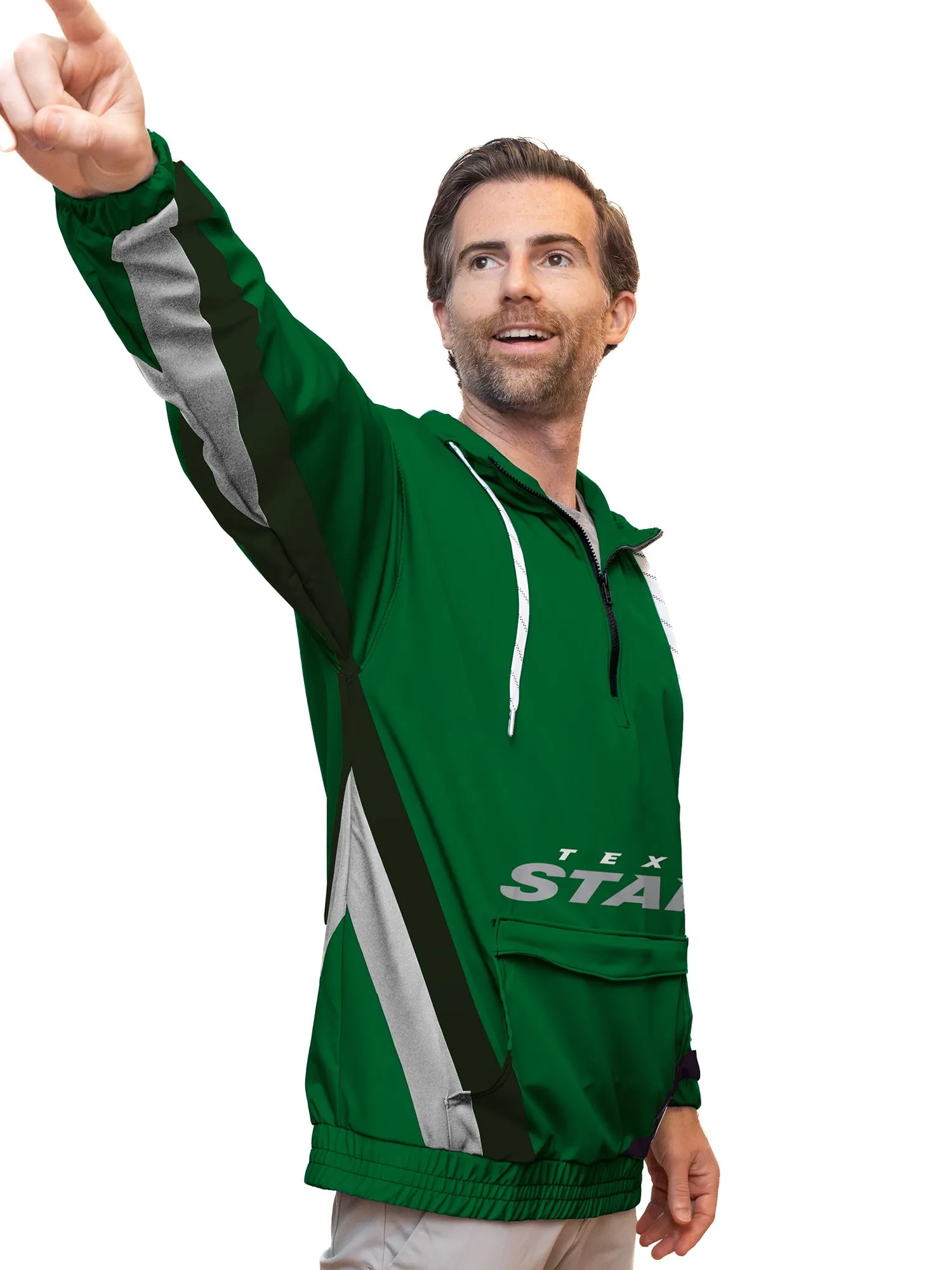 Texas Stars Hockey Windbreaker