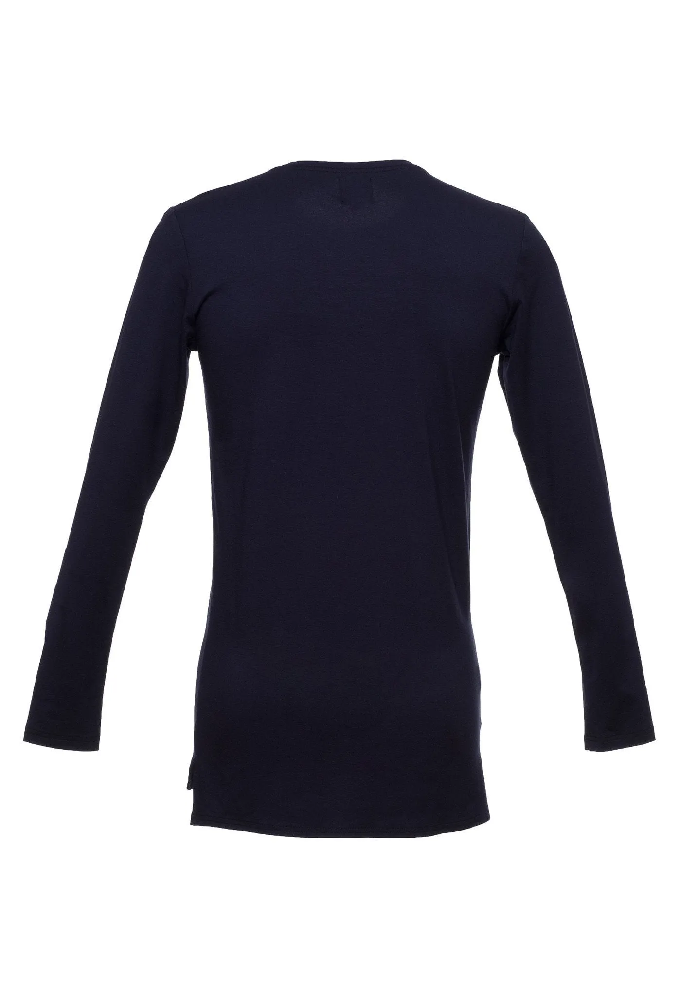 TheG Man Viscose Under Long Tee // navy blue