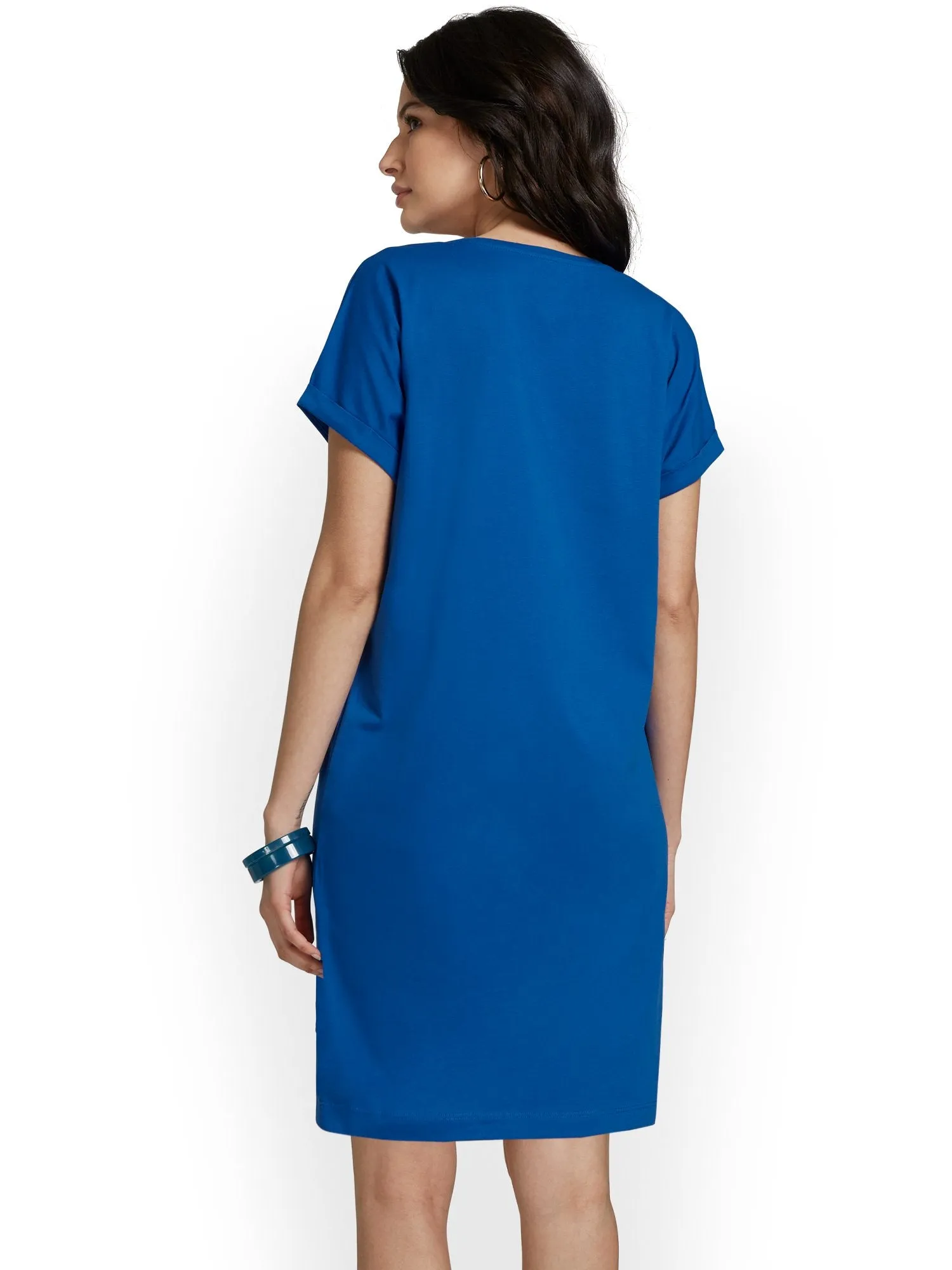 V-Neck Perfect Tee Dress