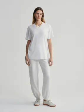 Varley Leighton Boyfriend Tee - White